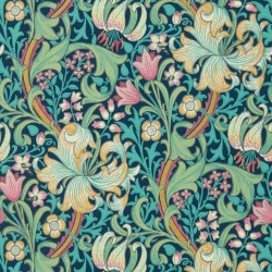 Tapeta roślinna Morris & Co. 510007 Golden Lily Bedford Park