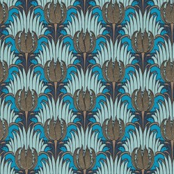 Tapeta tulipany i ptaki Morris & Co. 510017 Tulip & Bird Bedford Park