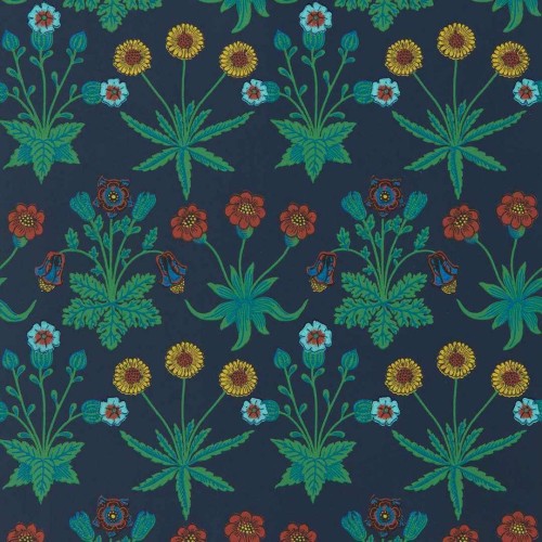 Tapeta bukiety kwiatów Morris & Co. 510034 Daisy Bedford Park