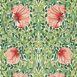 Tapeta botaniczna Morris & Co. 217332 Pimpernel Bedford Park