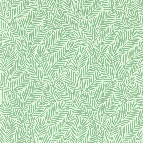 Tapeta roślinna Morris & Co. 217346 Yew & Aril Bedford Park