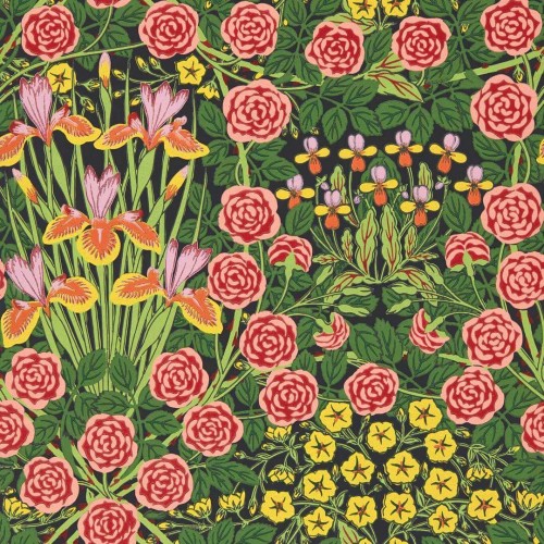 Tapeta kwiaty Morris & Co. 217350 Campanula Bedford Park