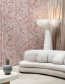 Tapeta tekstylna haft z kwiatowym wzorem Arte La Perle 58535 Le Couturier