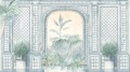Fototapeta architektura i roślinność Les Dominotiers DOM3010 Jardin De La Reine Volume 13