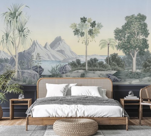 Fototapeta tropikalny krajobraz Les Dominotiers DOM601 Isle De France Volume 8