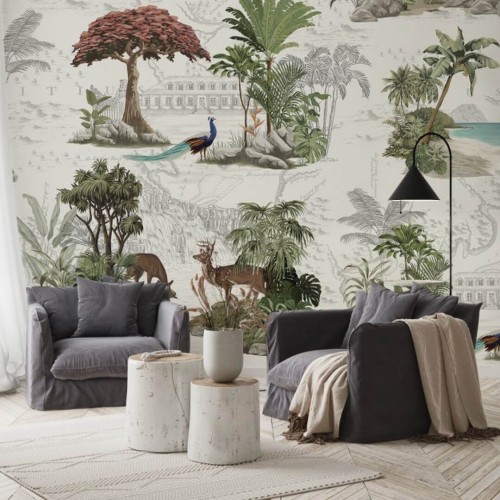 Fototapeta scenki wyspy Mauritius Les Dominotiers DOM603-1 Heritage Volume 8