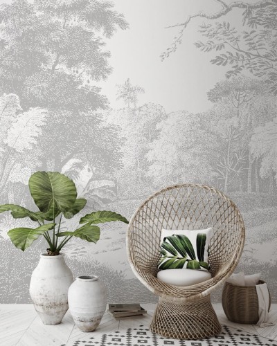 Fototapeta krajobraz lasu Les Dominotiers DOM610 Ebony Forest Volume 8