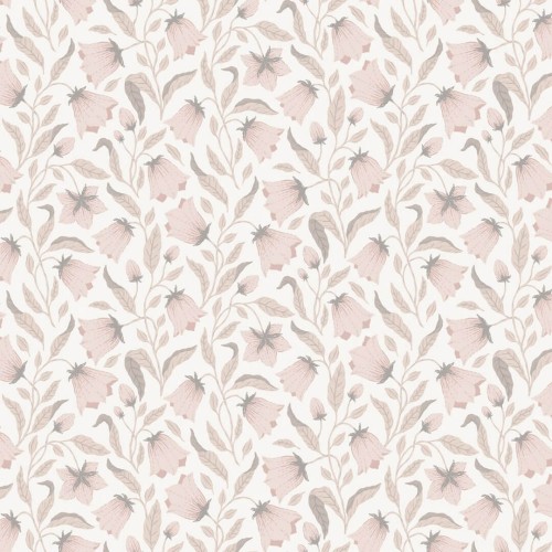 Tapeta kwiatowe pnącza Midbec 26013 Blåklocka Klara o Tove