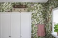 Fototapeta ptaki i liście Rebel Walls R19260 Backwood Birds White Ilon Wikland