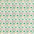 Tkanina bawełniana z bukietami kwiatów Morris & Co. 520009 Daisy Bedford Park Fabric