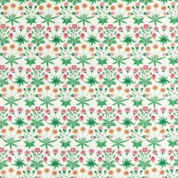 Tkanina bawełniana z bukietami kwiatów Morris & Co. 520009 Daisy Bedford Park Fabric