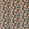Tkanina welurowa w kwiaty i liście akantu Morris & Co. 227211 Leicester Bedford Park Fabric