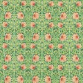 Tkanina bawełniana z botanicznym wzorem Morris & Co. 227213 Pimpernel Bedford Park Fabric