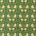 Tkanina welurowa z botanicznym wzorem Morris & Co. 227215 Pimpernel Bedford Park Fabric