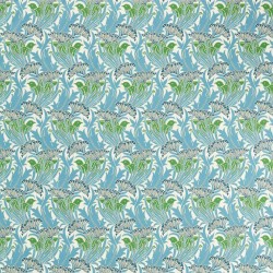 Tkanina bawełniana z botanicznym wzorem Morris & Co. 227229 Laceflower Bedford Park Fabric