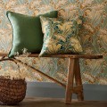 Tkanina bawełniana z botanicznym wzorem Morris & Co. 227229 Laceflower Bedford Park Fabric