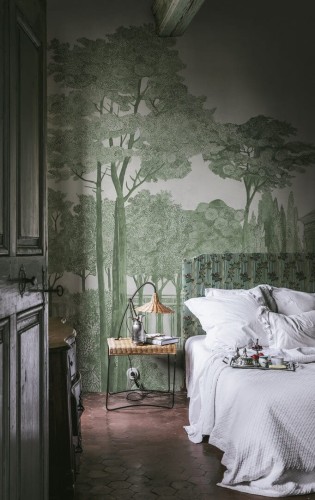 Fototapeta krajobraz parku Rebel Walls R19740 Chatsworth Park Green Jack Kinsey