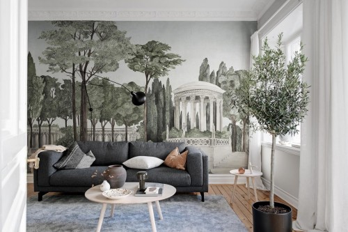 Fototapeta krajobraz parku Rebel Walls R19741 Chatsworth Park Day Jack Kinsey