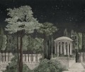 Fototapeta krajobraz parku Rebel Walls R19742 Chatsworth Park Night Jack Kinsey