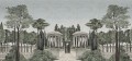 Fototapeta krajobraz parku Rebel Walls R19744 Chatsworth Park Mirrored Day Jack Kinsey