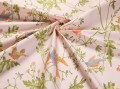 Tkanina bawełniana z botanicznym wzorem Cole & Son Hummingbirds Cotton F125/3010 Selection of Hummingbirds Fabric