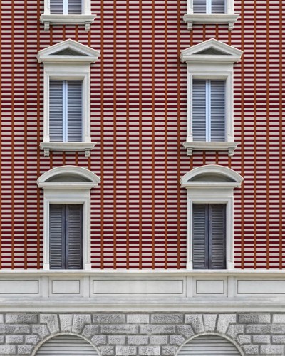 Fototapeta zewnętrzna geometryczna Wall & Deco OUT_BB2201 Between the lines - Bologna OUT Systen 2022