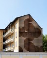 Fototapeta zewnętrzna abstrakcyjna geometria Wall & Deco OUT_WV2202 Weaves OUT Systen 2022