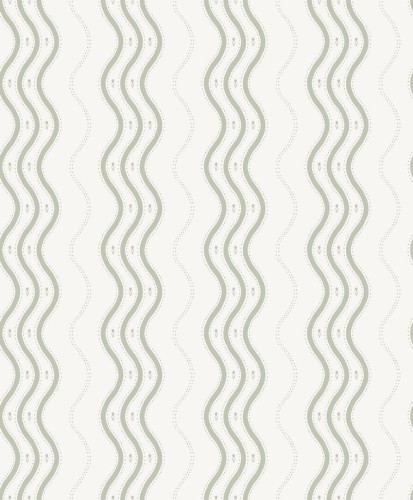 Tapeta falujące paski Sandberg S10370 Ben Garden Green Tidlösa