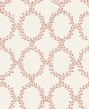 Tapeta roślinna kratownica Sandberg S10388 Wilma Red Tidlösa