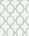 Tapeta roślinna kratownica Sandberg S10389 Wilma Green Tidlösa