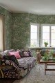 Fototapeta las w stylu Toile de jouy Sandberg S10403 Forest Toile Green Tidlösa