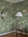 Fototapeta las w stylu Toile de jouy Sandberg S10403 Forest Toile Green Tidlösa