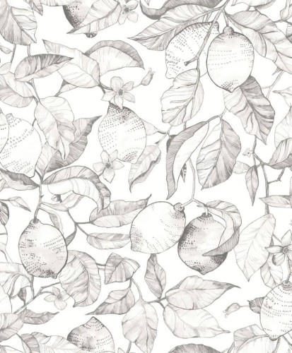 Tapeta cytryny Casadeco SOLI 200270900 Lemon Tree Soliflore