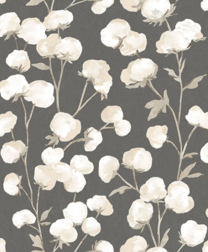 Tapeta kwiaty bawełny Casadeco SOLI 200299515 Cotton Flower Soliflore