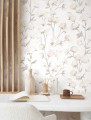 Tapeta kwiaty bawełny Casadeco SOLI 200299515 Cotton Flower Soliflore
