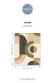 Mural geometryczny Caselio GPC 105561705 S Round Graphic