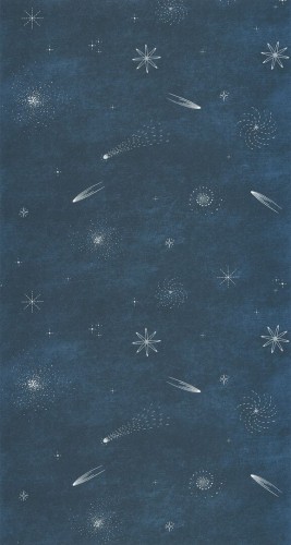 Tapeta kosmos Caselio MNM 105696069 Ciel Etoile Les Minis Mondes - tapeta fluorescencyjna