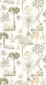 Tapeta dżungla Caselio MNM 105737007 Balade Dans La Savane Les Minis Mondes