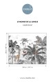 Mural dżungla Caselio MNM 105789007 S Le Monde De La Jungle Les Minis Mondes