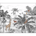 Mural dżungla Caselio MNM 105789008 M Le Monde De La Jungle Les Minis Mondes