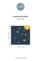 Mural planety kosmos Caselio MNM 105797606 S Le Monde Des Planetes Les Minis Mondes