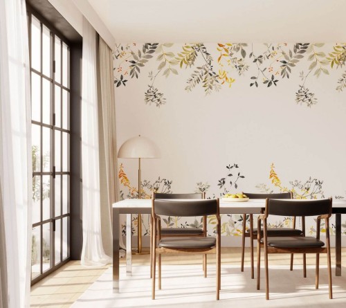 Mural liście Casadeco WDWD 200097603 M Vue Du Ciel Wonderwalls 2