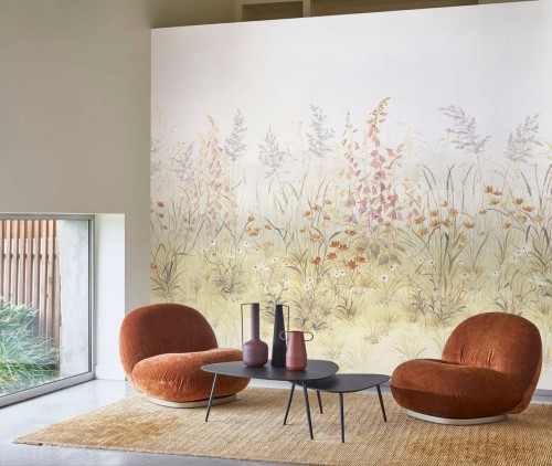 Mural łąka Casadeco WDWD 200107409 L Maison D'ete Wonderwalls 2