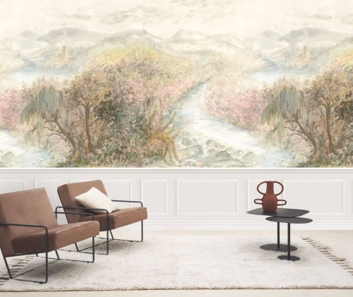 Mural krajobraz natury Casadeco WDWD 200124110 S Ruisseau De Joie Wonderwalls 2