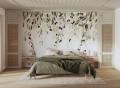 Mural pnącza drzewa oliwnego Casadeco WDWD 200147808 M Memory Tree Wonderwalls 2
