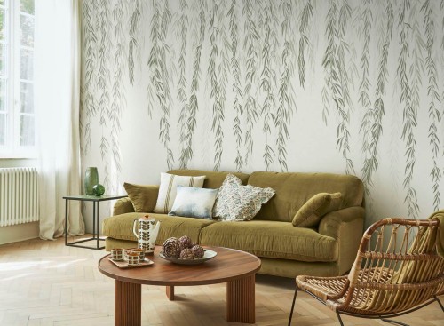 Mural roślinne pnącza Casadeco WDWD 200157103 M Murmures D'automne Wonderwalls 2