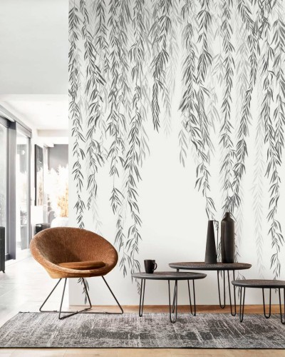 Mural roślinne pnącza Casadeco WDWD 200159404 L Murmures D'automne Wonderwalls 2