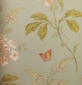 Tapeta kwiaty hortensji i motyle Colefax and Fowler 07132/01 Messina Ashdown