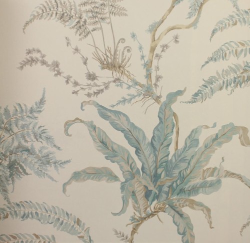 Tapeta liście paproci Colefax and Fowler W7015-02 Woodfern Ashdown