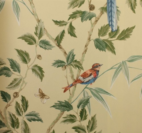 Tapeta botaniczna w stylu chinoiserie Colefax and Fowler W7021-03 Ashdown